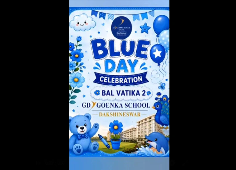 Blue Day Celebration Bal Vatika 2
