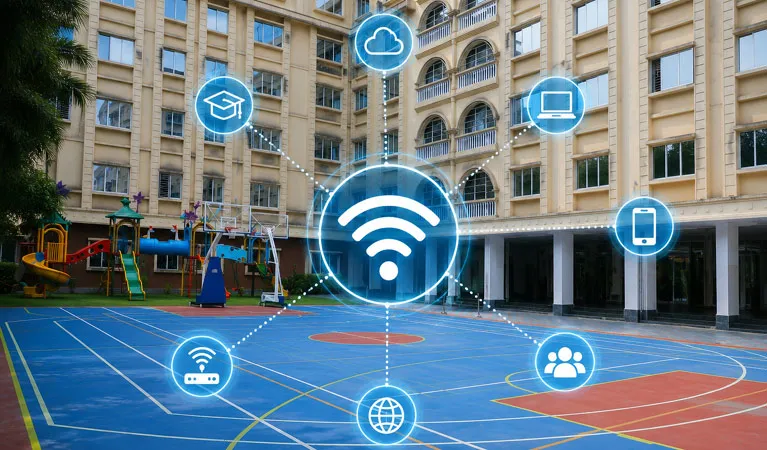 WiFi Facilities at Best CBSE School In Kolkata | G D Goenka Public School Dakshineswar
