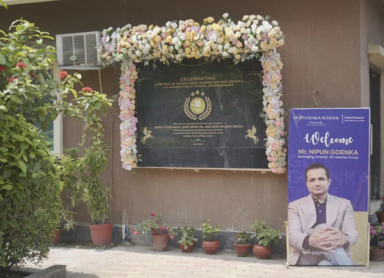 Award ceremony at GD Goenka Public School - top CBSE school in North Kolkata