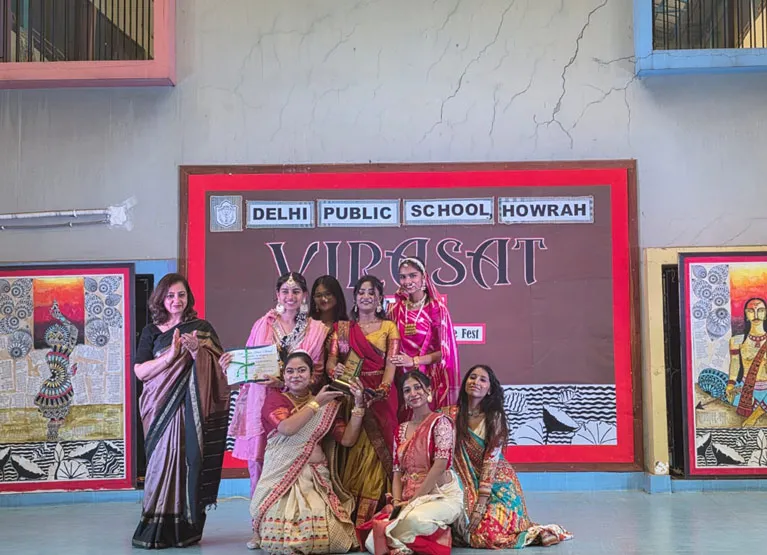Graduation ceremony at GD Goenka CBSE school in North Kolkata