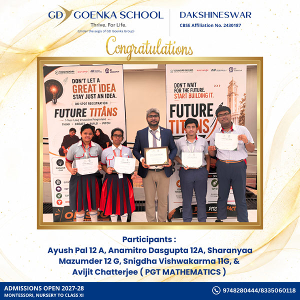 A Moment of Pride: Vishisht Gupta Receives the Award of Excellence